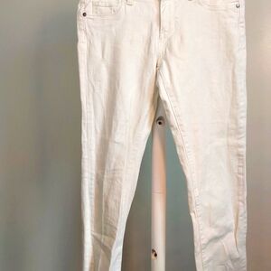 Paige Skyline Drive White Jeans